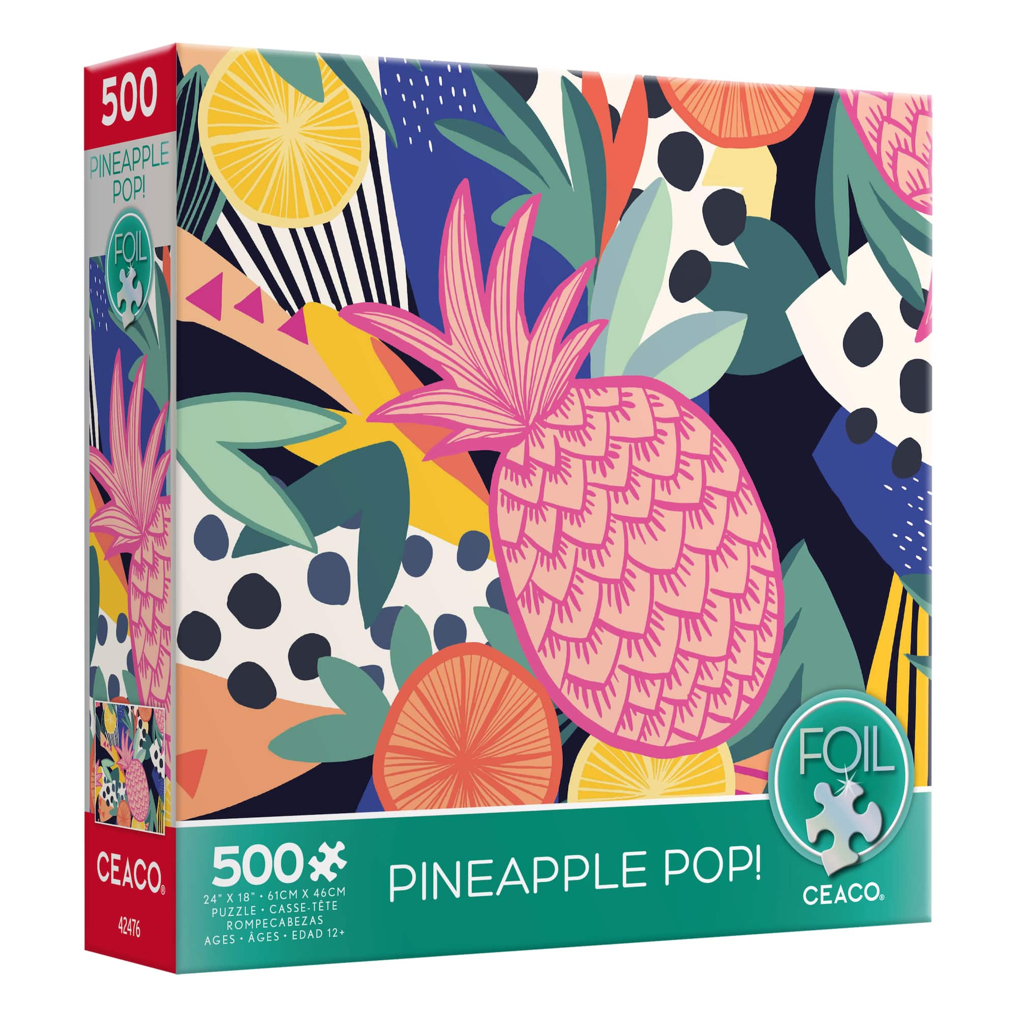 Assorted Foil 500 Piece Puzzle
